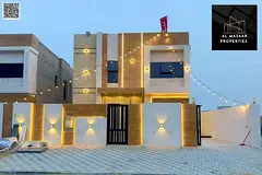 A unique investment opportunity in Ajman - a modern villa with an elegant design in Al Zahia, includ
