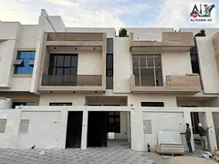 Own a 5-bedroom villa with a roof, including registration fees, near the park and Sheikh Mohammed Bi