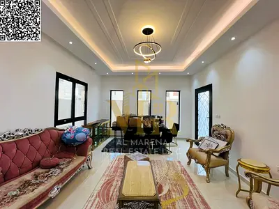 A villa on the main street, ready to move into, in one of Ajman's most prestigious areas. Freehold ownership for all nationalities with no down paymen
