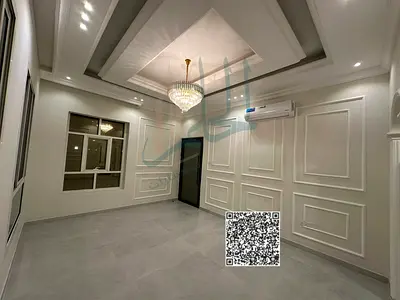 فيلا للايجار بمنطقة العامرة جديدة اول ساكن 5 غرف نوم ماستر ومجلس وصالة وغرفة خدم وستور ومطبخ تحضيري