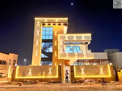 Take advantage of this opportunity and own one of the most beautiful villas in Ajman, featuring an e