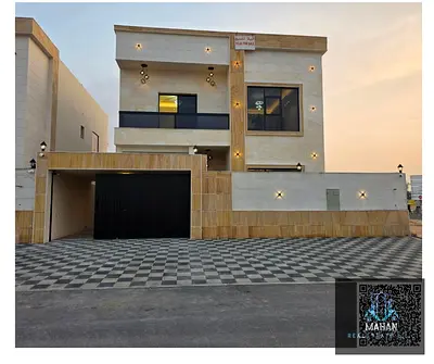 Two Villas for Sale in Al Helio 2 – Gardens District | 5 Master Bedrooms | Near Mosque