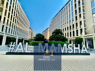 شقة غرفة وصالة مع إطلالة على المسبح للإيجار – الممشى، الشارقة