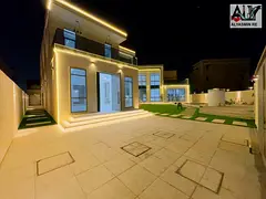 A luxury villa in the most prestigious area of ​​Ajman with a private pool, including electricit