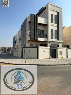For sale: A distinctive villa in the Al Bahia area of ​​Ajman, a corner location offering high p