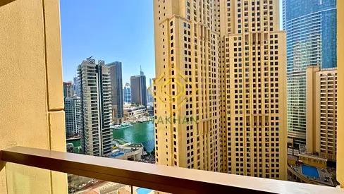 Community + Marina View / Unfurnished | High Floor