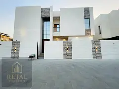 Independent luxury villa for sale in Al Yasmeen Ajman with 5 bedrooms, spacious living room, guest a