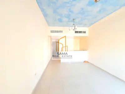 Biggest size studio falat for family Near school good location central Ac with wall drop Muwaileh S