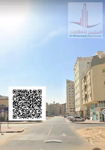 للبيع ارض سكني تجاري بامارة عجمان بموقع ممتاز الروضة علي شارع الرياض