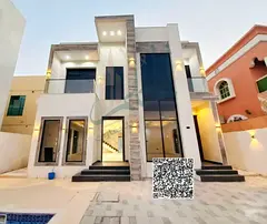 A freehold villa available to all nationalities with a swimming pool and modern finishing.