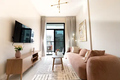 Elegant 1BR Apartment for Rent | Binghatti Mirage