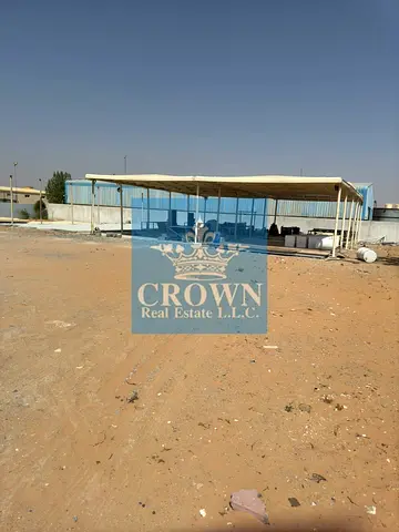 * Land 29000 قدم مربع الأرض الصناعية مع جدار الحدود للإيجار-