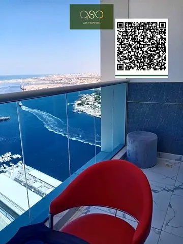 STUNNING FULLY FURNISHED THREE BEDROOM WITH PARKING, CLOSED KITCHEN, AND OPEN VIEW BALCONY IS NOW AVAILABLE FOR SALE IN OASIS TOWER 2, AJMAN!