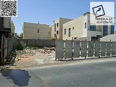 للبيع ارض سكني فيلا موقع ممتاز وسعر ممتاز ترخيص ارضي و2 دور لبسعر شامل رسوم التسجيل