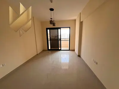 Two bedrooms and a living room for annual rent in Al Zahia, first occupancy, large spaces and excellent finishes