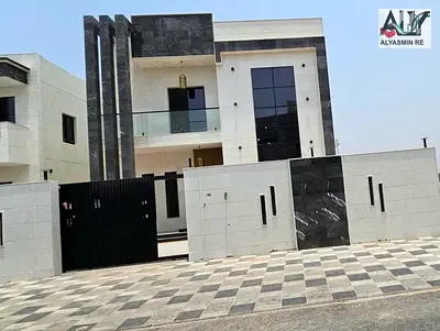 For rent, a distinctive villa, the first resident in Al-Yasmeen, 4 master bedrooms... negotiable
