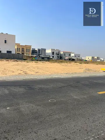 For sale in Sharjah, Al Hoshi area Residential land with an area of ​​5417 fee