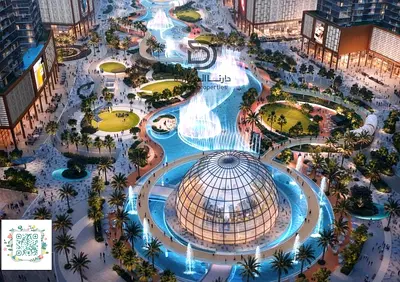 Zero commission / luxury finishing / Furnished / 5-year installments / Crystal Lagoo