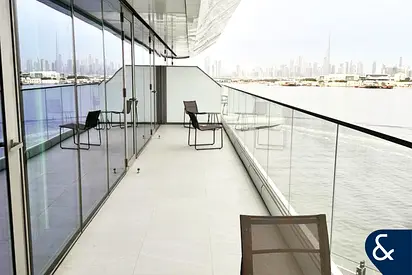 Furnished | Huge Balcony | Burj & Creek View