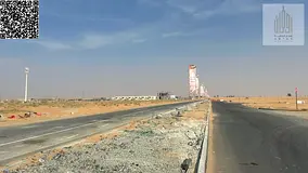 For sale: residential and investment land in the Basateen Al Surah project. The land is 500 meters a