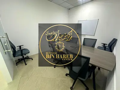 Office space for rent in a business center in Ajman