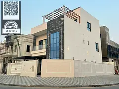 For sale in Al-Haliyo 2, a villa including fees, central air conditioning, two floors and a roof, 7