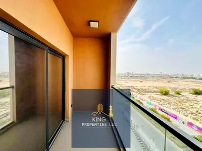 شقة جديدة للإيجار في الممشى بالشارقة، غرفة نوم واحدة مع شرفة