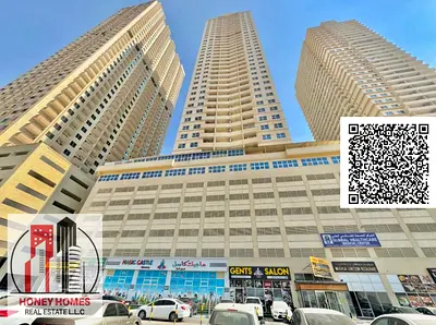 PARTIAL VIEW 1 BHK FOR SALE WITH PARKING IN LILIES TOWER , 320K AED ONLY