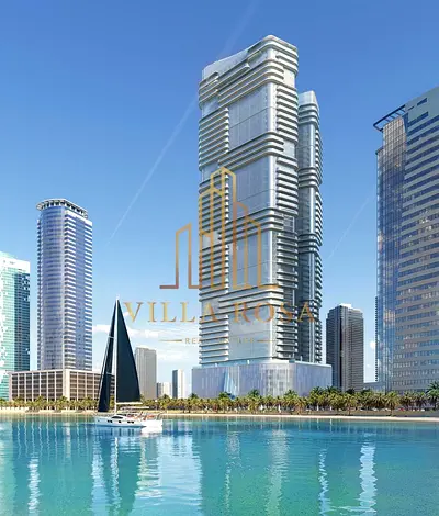 For Sale: 3-Bedroom Apartment with Living Room – Jawd Tower Sharjah | Sea View & Easy Payment Plan