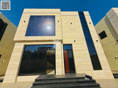 فيلا حجر أبيض بتصميم مودرن ضمن مشروع الحدايق – الحليو، تتميز بموقع هادئ يوفر الخصوصية والراحة،