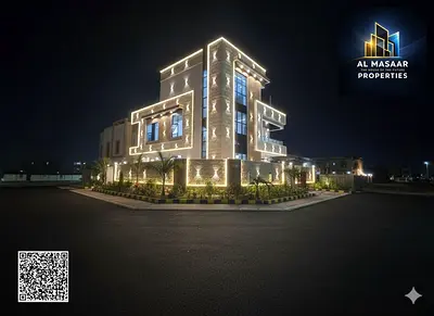 Opportunity to own a corner villa directly on the main road with a swimming pool, rooftop terrace, and space for elevator installation, at a special price including electricity and water.
