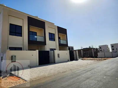 For sale, a villa in Ajman Al Helio, 4 master rooms, a Majles room, a hall, and a maid’s room, freehold for all nationalities, Installment with out do