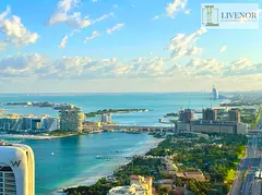 High Floor 3 BR With Sea View In Princess Tower