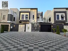 A luxurious, modern villa for sale in the Al Helio area of ​​Ajman