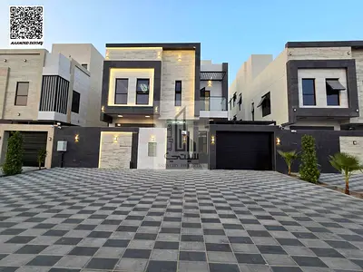 فيلا فاخرة بتصميم مودرن مع مسبح للبيع في منطقةالحليو بعجمان،