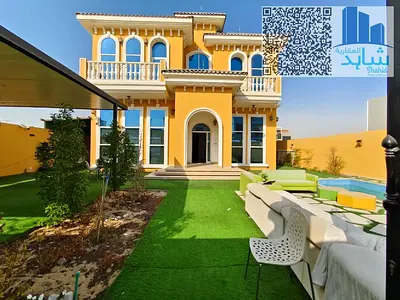 Luxury 5 Bedroom Villa with Maid’s Room & Swimming Pool – Hoshi, Sharjah – 200K