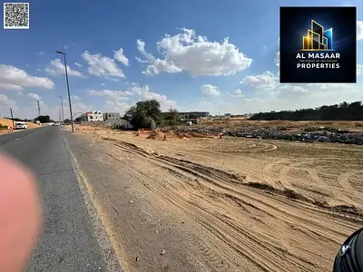 Residential land for sale in a prime location in Al Helio 1 area, Ajman