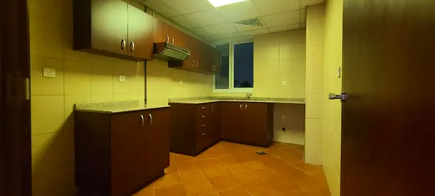 BIGOFFER !! CHEAPEST RENT chiller FREE GYM POOL FREE 2BHK APARTMENT WITH 2 BATHROOM CENTRAL AC Central gas JUST 40K AL QASIMIA