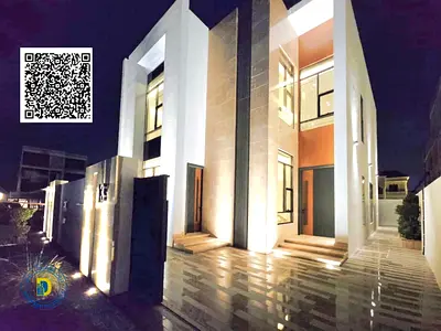Luxury villa for sale in Al-Haliyo 2 area. 4 bedrooms, living room, majlis, and roof terrace. Attra