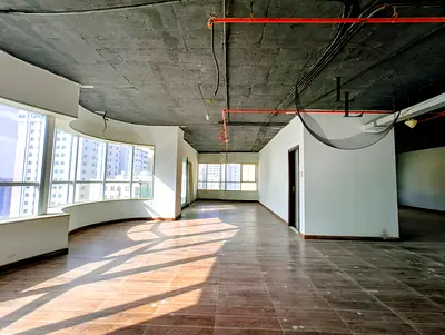 Spacious and beautiful office with kitchen washroom and balcony.