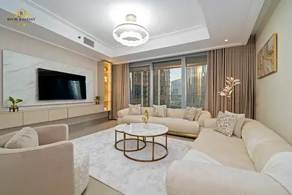Overlooking Burj Khalifa and Dubai Fountain Views | 3-bedrooms with Maids Room