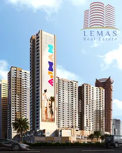 One-bedroom apartment with city and sea views