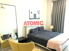 Full sea view furnished studio in 66k 1 cheque and 68k 2 cheque