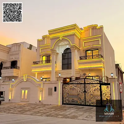 6BR Villa with Rooftop | Hall + Majlis + Maid Room | Al Helio, Ajman | AED 2.4M