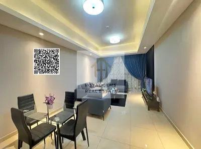 Spacious Room And Hall In GULFA TOWER Available For Yearly Rent Fully Furnished With Amenities Like Parking, Gym, Swimming Pool & Children's Play.