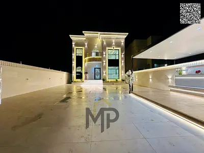 Villa for sale in Al Muwaihat with a large area, freehold ownership for all nationalities, including air conditioning, electricity and water, in a pri