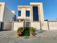 Luxury modern villa for sale in Ajman | Contemporary design, spacious rooms, and a private pool in a