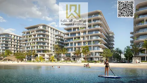 Freehold with Sea View and Private Beach Enjoy a luxurious lifestyle with stunning sea views and own a 1BHK apartment with living room in a pre