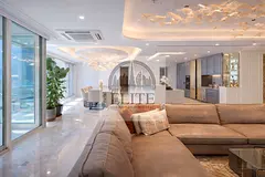 Exclusive / Water View / Penthouse /Furnished/Marble flooring