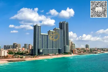 Furnished 2BR Apt | Sea View | Pool & Gym | Parking